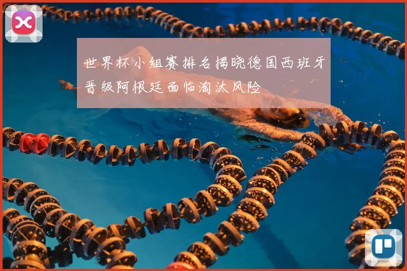 世界杯小组赛排名揭晓德国西班牙晋级阿根廷面临淘汰风险